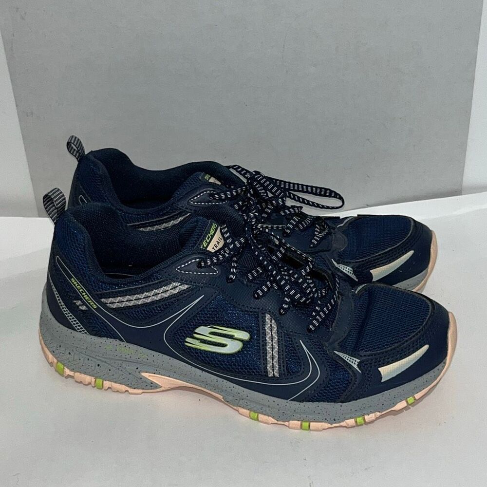Skechers Women's Navy Blue Hillcrest Vast Adventure Trail‎ Sneakers Size 10